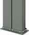 vidaXL - Windscherm - uittrekbaar - 160x600 - cm - antracietkleurig