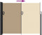 vidaXL - Windscherm - uittrekbaar - 160x600 - cm - beige