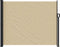 vidaXL - Windscherm - uittrekbaar - 160x600 - cm - beige