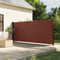 vidaXL - Windscherm - uittrekbaar - 160x600 - cm - bruin