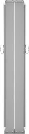 vidaXL - Windscherm - uittrekbaar - 160x600 - cm - crème