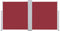 vidaXL - Windscherm - uittrekbaar - 160x600 - cm - rood