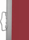 vidaXL - Windscherm - uittrekbaar - 160x600 - cm - rood