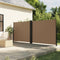 vidaXL - Windscherm - uittrekbaar - 160x600 - cm - taupe