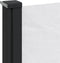 vidaXL - Windscherm - uittrekbaar - 160x600 - cm - wit