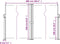 vidaXL - Windscherm - uittrekbaar - 160x600 - cm - wit