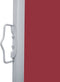 vidaXL - Windscherm - uittrekbaar - 170x600 - cm - rood