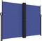 vidaXL - Windscherm - uittrekbaar - 180x1000 - cm - blauw
