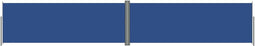 vidaXL - Windscherm - uittrekbaar - 180x1000 - cm - blauw