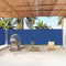 vidaXL - Windscherm - uittrekbaar - 180x1000 - cm - blauw
