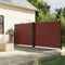 vidaXL - Windscherm - uittrekbaar - 180x1000 - cm - bruin