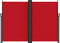 vidaXL - Windscherm - uittrekbaar - 180x1000 - cm - rood