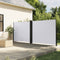 vidaXL - Windscherm - uittrekbaar - 180x1000 - cm - wit