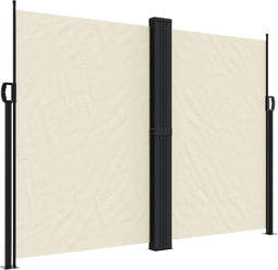 vidaXL - Windscherm - uittrekbaar - 180x1000 - cm - zwart