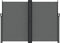 vidaXL - Windscherm - uittrekbaar - 180x1200 - cm - antracietkleurig