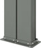 vidaXL - Windscherm - uittrekbaar - 180x1200 - cm - bruin
