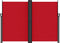 vidaXL - Windscherm - uittrekbaar - 180x1200 - cm - rood