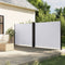 vidaXL - Windscherm - uittrekbaar - 180x1200 - cm - wit