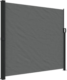 vidaXL - Windscherm - uittrekbaar - 180x300 - cm - antracietkleurig