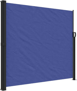 vidaXL - Windscherm - uittrekbaar - 180x500 - cm - blauw