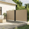 vidaXL - Windscherm - uittrekbaar - 180x600 - cm - beige