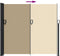 vidaXL - Windscherm - uittrekbaar - 180x600 - cm - beige