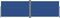 vidaXL - Windscherm - uittrekbaar - 180x600 - cm - blauw