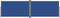 vidaXL - Windscherm - uittrekbaar - 180x600 - cm - blauw
