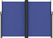 vidaXL - Windscherm - uittrekbaar - 180x600 - cm - blauw