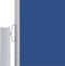 vidaXL - Windscherm - uittrekbaar - 180x600 - cm - blauw