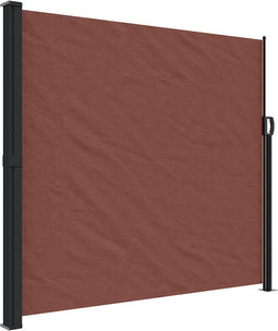 vidaXL - Windscherm - uittrekbaar - 180x600 - cm - bruin