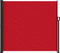 vidaXL - Windscherm - uittrekbaar - 180x600 - cm - rood