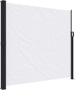 vidaXL - Windscherm - uittrekbaar - 180x600 - cm - wit