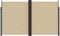 vidaXL - Windscherm - uittrekbaar - 200x1000 - cm - beige
