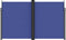 vidaXL - Windscherm - uittrekbaar - 200x1000 - cm - blauw