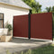 vidaXL - Windscherm - uittrekbaar - 200x1000 - cm - bruin