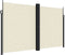 vidaXL - Windscherm - uittrekbaar - 200x1000 - cm - crèmekleurig