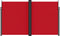 vidaXL - Windscherm - uittrekbaar - 200x1000 - cm - rood