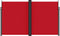 vidaXL - Windscherm - uittrekbaar - 200x1000 - cm - rood