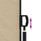 vidaXL - Windscherm - uittrekbaar - 200x1200 - cm - beige