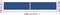vidaXL - Windscherm - uittrekbaar - 200x1200 - cm - blauw