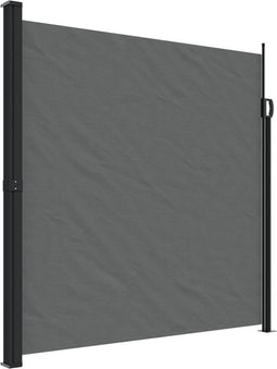 vidaXL - Windscherm - uittrekbaar - 200x300 - cm - antracietkleurig