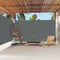 vidaXL - Windscherm - uittrekbaar - 200x600 - cm - antracietkleurig