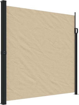 vidaXL - Windscherm - uittrekbaar - 200x600 - cm - beige