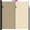 vidaXL - Windscherm - uittrekbaar - 200x600 - cm - beige
