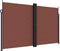 vidaXL - Windscherm - uittrekbaar - 200x600 - cm - bruin