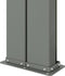 vidaXL - Windscherm - uittrekbaar - 200x600 - cm - bruin