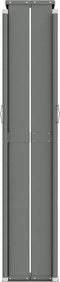 vidaXL - Windscherm - uittrekbaar - 200x600 - cm - crèmekleurig