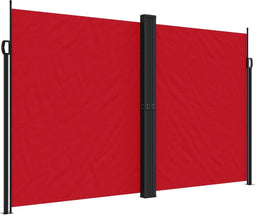 vidaXL - Windscherm - uittrekbaar - 200x600 - cm - rood