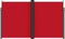 vidaXL - Windscherm - uittrekbaar - 200x600 - cm - rood